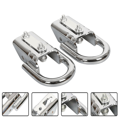 Solid Spare Front Heavy Duty D-Ring Tow Hook For 2004-2024 2009 Ford F-150 F150 #FL3Z17A954C