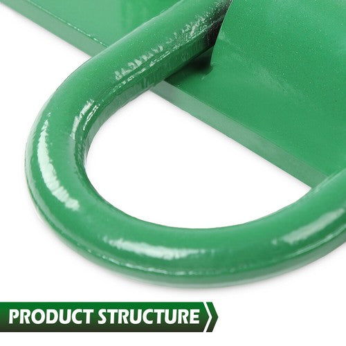 Solid Spare 2Pcs Bolt on Grab Hooks D Rings For John Deere Compact Tractor 1025R 2032R 3320
