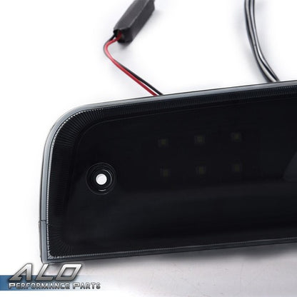 Solid Spare Fit For 09-17 RAM 1500 2500 3500 LED Third 3rd Tail Brake Light Cargo Lamp Black