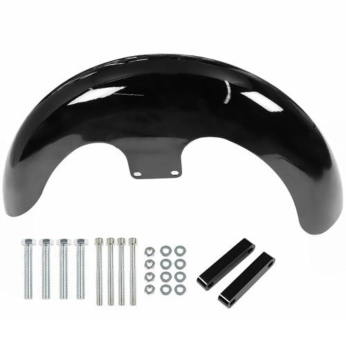 Solid Spare New For Touring Road King Electra Glide FLHR FLHT 23" Wrap Front Fender Gloss