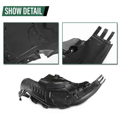 Solid Spare Fit For 2015-2021 Mercedes-Benz W205 C-Class Front Right Side Fender Liner