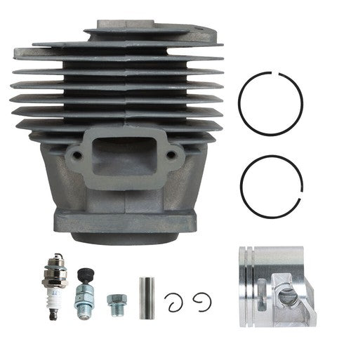 Solid Spare 52mm Big Bore Cylinder Piston Kit For MS441 MS441C Chainsaw Spark Plug