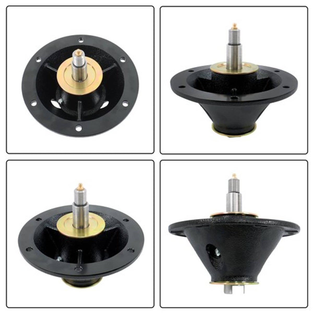 Solid Spare New Cast Iron Replace 285-974 Blade Deck Spindle Fits Simplicity 5100993SM