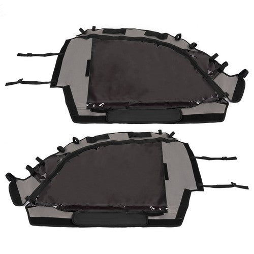 Solid Spare Upper Soft DOORS For CFMOTO ZForce 500 800 800EX 1000 w/Zippered Window 2014-22