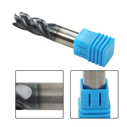 Solid Spare 1/2" 4 FLUTE Variable Helix Carbide End Mill .030 Radius TiALN New