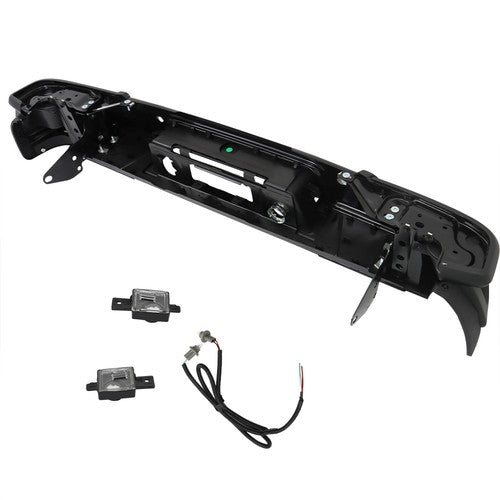 Solid Spare For 2019-2021 Chevy Colorado GMC Canyon Steel Rear Step Bumper Black NEW