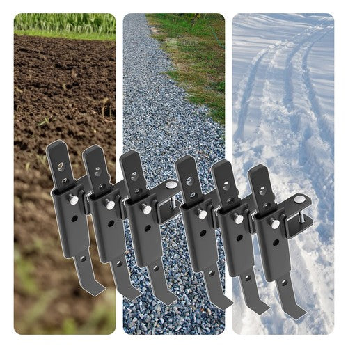 Solid Spare For ATV UTV Chisel Plow Implement Scarifier W/6 Independently Adjustable Chisels