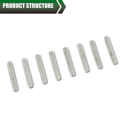 Solid Spare New Fit For 283 327 350 400 Small Block Chevy Valve Cover Studs Stainless Set