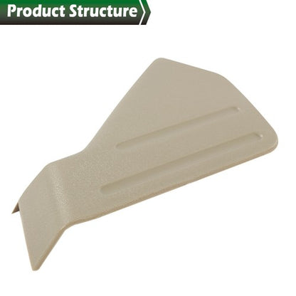 Solid Spare Fit For 2009-2014 Ford F-150 Front Beige Left Side Driver Seat Trim Cover Panel