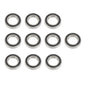 Solid Spare 10Pcs 6008-2RS Deep Groove Ball Bearings 40mm Inner Dia 68mm OD 15mm Bore Sealed