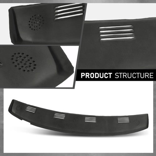 Solid Spare TPE Defrost Dash Vent Cover Cap Gray Fit For 02-05 Dodge Ram 1500 2500 3500