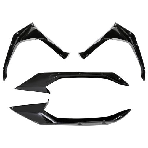 Solid Spare 4PCS Fender Flares Mud Guards For Kawasaki Teryx KRX 1000 / KRX4 1000 2020-2023