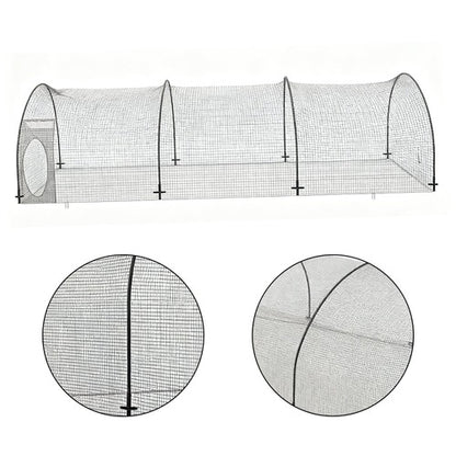 Solid Spare 22x12x8 FT Baseball and Softball Batting Cage Net and Frame Softball Hitting Net