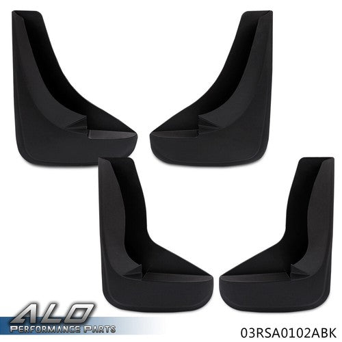 Solid Spare Fit For Universal Mud Flaps Splash Guards With Hardware Front + Rear Combo Set
