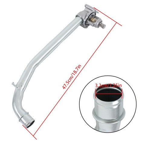 Solid Spare 12678779 Thermostat Housing Assembly Fit For 17-23 GMC Acadia Cadillac XT5 V6