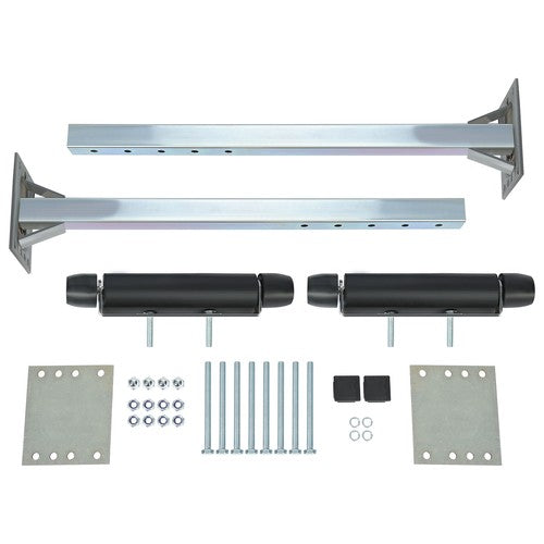 Solid Spare Pair Steel Boat Trailer Pontoon Roller Guide-On Zinc-Plated For Sailboat Trailer