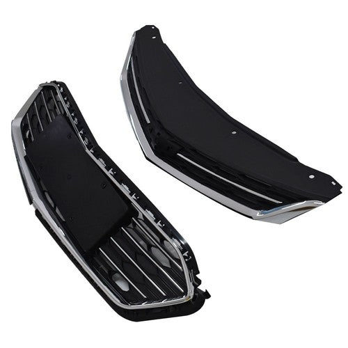 Solid Spare Front Upper Middle Lower Grille For Chevrolet Cruze 2016 2017 2018 Chrome New