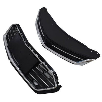 Solid Spare Front Upper Middle Lower Grille For Chevrolet Cruze 2016 2017 2018 Chrome New