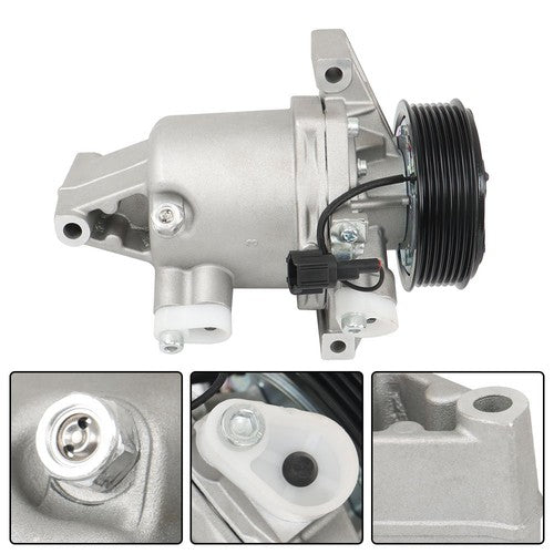 Solid Spare A/C Compressor & Clutch 926001HC2B 926001KC5A For Nissan Tiida 2016 17-18 1.6L