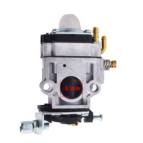 Solid Spare Carburetor Carb & Gasket For Gas 2 Cycle 43cc Powermate PCV43 Tiller Motor Parts