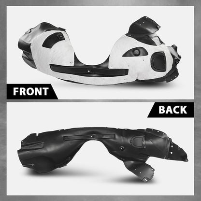 Solid Spare Front Fender Liner Splash Shield Left+Right Fit For 2016-2019 Ford Explorer