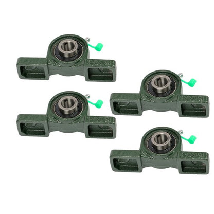 Solid Spare New 4Pcs UCP202-10 Pillow Block Mounted Ball Bearing 5/8" Bore Cast Iron Base