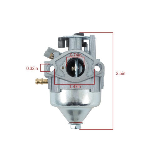 Solid Spare 16100-Z9L-811 Carburetor W/ Air Filter & Gaskets Kit For Honda GCV170LA HRN216