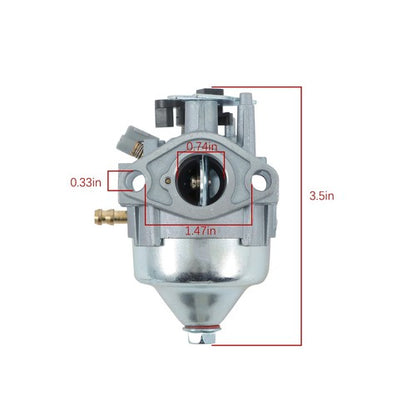 Solid Spare 16100-Z9L-811 Carburetor W/ Air Filter & Gaskets Kit For Honda GCV170LA HRN216