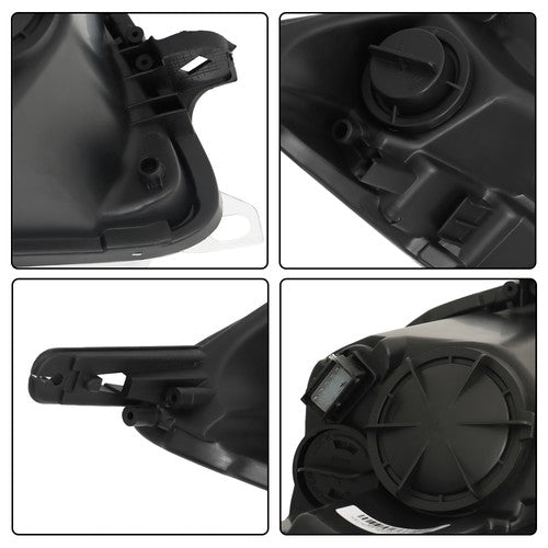 Solid Spare For Buick Regal 2011 2012 2013 Right+Left Side Halogen Headlights Assembly Clear