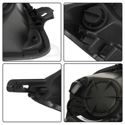 Solid Spare For Buick Regal 2011 2012 2013 Right+Left Side Halogen Headlights Assembly Clear