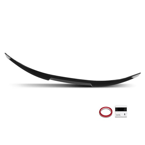 Solid Spare Gloss Black Rear Trunk Spoiler Wing Fit For 19-24 BMW 8 Series G15 F92 M8 Coupe