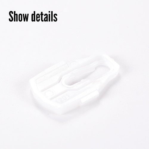 Solid Spare Fit For 66-69 Lincoln Fender Door Quarter Molding Plastic Clip Trim 6-Clips Kit