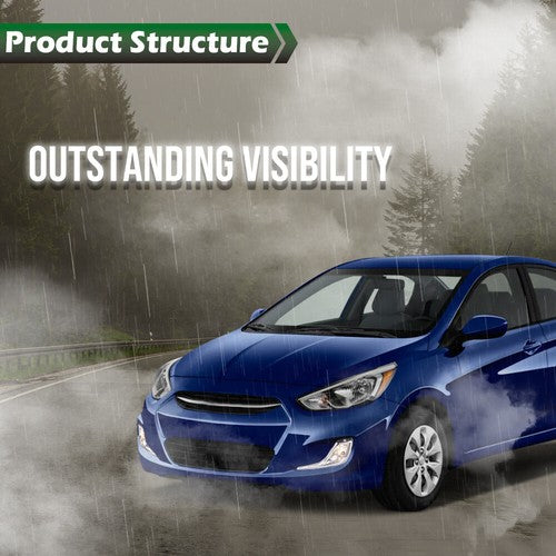 Solid Spare Fit For 2012-2017 Hyundai Accent Clear Bumper Fog Lights w/ Bulbs+Wiring+Switch