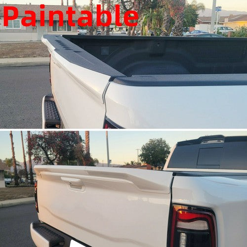 Solid Spare Rear Tailgate Spoiler For 09-21 Dodge Ram 1500 Classic 2500 Replace For CH06A16