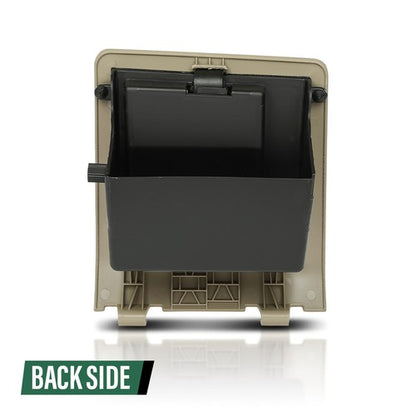 Solid Spare Dash Knee Center Glove Storage Cubby For 05-07 Ford F250 F350 Super Duty Beige