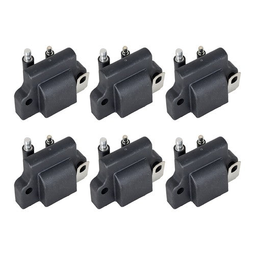 Solid Spare 6pcs Ignition Coil for Johnson Evinrude 183-2508 18-5179 Outboard Engine 582508