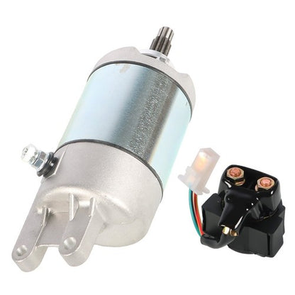 Solid Spare For Honda Fourtrax 300 TRX300 TRX300FW 2X4 4X4 1988-00 Starter W/ Relay Solenoid