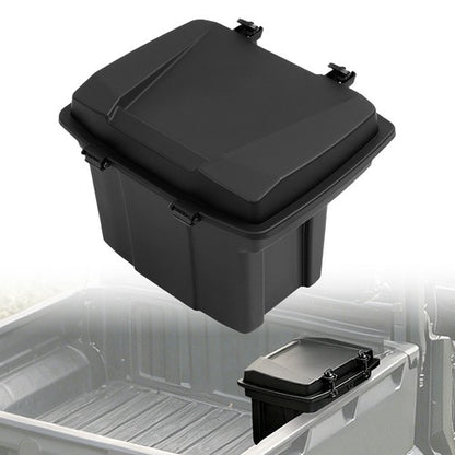 Solid Spare Cargo Storage Box Bed Trunk For Can-Am Defender Max HD5 HD8 HD10 16-25 Commander