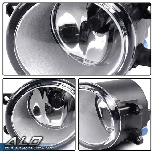 Solid Spare FIT FOR 11-13 TOYOTA COROLLA CLEAR LENS BUMPER FOG LIGHT LAMP W/ BEZEL+SWITCH