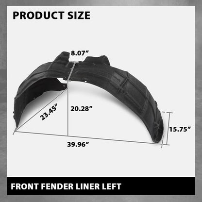 Solid Spare Fit For 18-23 Audi Q5 SQ5 Front Fender Liner Splash Shield Left Side 80A821171E
