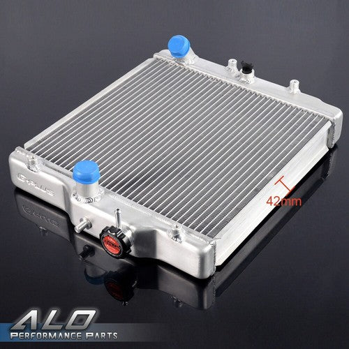 Solid Spare Aluminum Radiator Fit For 92-00 Honda EG EK Civic/DEL SOL Integra DOHC B16A/B18C