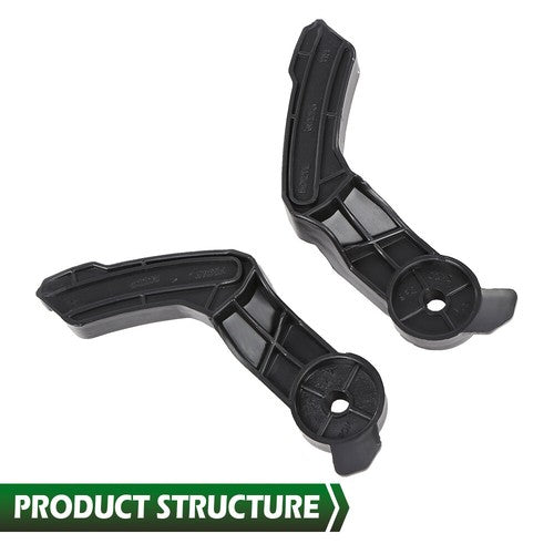 Solid Spare Fit For 2013-2015 Nissan Altima Front Bumper Bracket Retainer Support Left+Right
