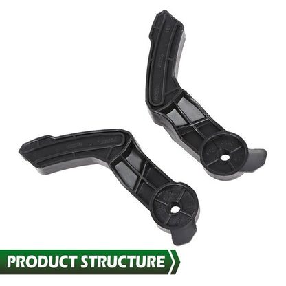 Solid Spare Fit For 2013-2015 Nissan Altima Front Bumper Bracket Retainer Support Left+Right