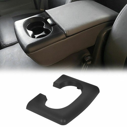 Solid Spare For Ford F150 04-14 Replacement Black Center Console Cup Holder Armrest Pad Trim