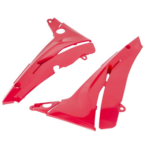 Solid Spare Restyle Plastic Kit Bodywork Fairing For 2002-2007 Honda CR125R CR250R-Red&White