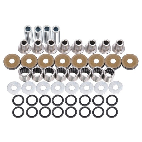 Solid Spare Front Upper+Lower A Arm Bushing Seal Kit For Suzuki LTZ400 Arctic Cat 400 03-14