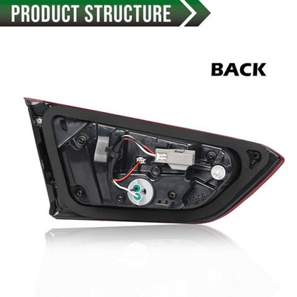 Solid Spare Fit For 2019-2021 Chevrolet Malibu XL Rear Inner Lamps Tail Light Right Side