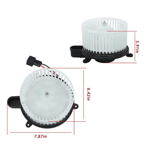 Solid Spare New Front HVAC Blower Motor for Mazda 6 2009 2010 2011 2012 2013 2.5L 3.7L