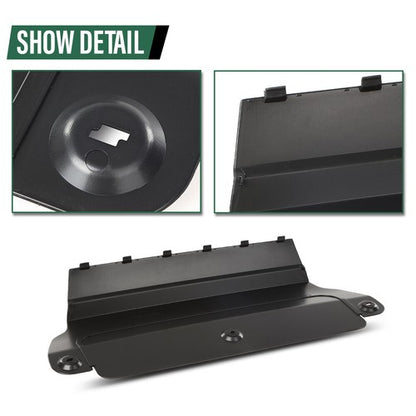 Solid Spare Rear Bumper Hitch Receiver Tow Eye Cover Fit For 2013-2018 Range Rover LR056298