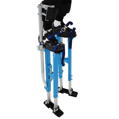 Solid Spare Painting Stilt 36" - 48" Drywall Stilts Adjustable Aluminum Alloy Tool Blue
